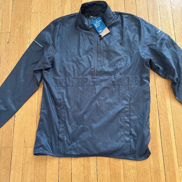 Brooks Other - BROOKS RUNNING MEN'S LIGHTWEIGHT SHELTER DEVICE (LSD) PULLOVER: DARK GRAY: NWT:M